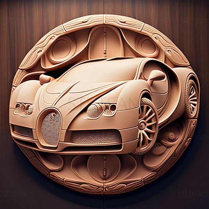 3D model Bugatti Veyron (STL)